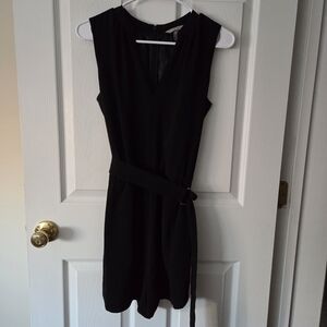 H&M Black Mini Dress with Belt
